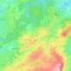 Carte topographique Gipcy, altitude, relief