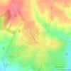 Carte topographique Гончары, altitude, relief