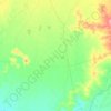 Carte topographique Thallon, altitude, relief