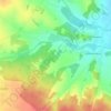 Carte topographique Обельковичи, altitude, relief