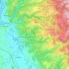 Carte topographique 43390, altitude, relief