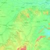 Carte topographique Mahasamund, altitude, relief