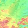 Carte topographique Orvakal, altitude, relief