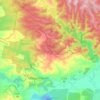 Carte topographique Yallourn North, altitude, relief