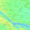 Carte topographique Kapileswarapuram, altitude, relief