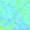 Carte topographique Vohipeno, altitude, relief