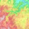 Carte topographique La Desges, altitude, relief