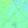 Carte topographique Canning - II, altitude, relief