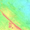 Carte topographique Lingala, altitude, relief