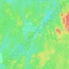 Carte topographique Senneterre (paroisse), altitude, relief