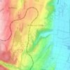 Carte topographique Arnex-sur-Orbe, altitude, relief