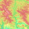 Carte topographique Harris River, altitude, relief