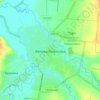 Carte topographique Великая Новосёлка, altitude, relief