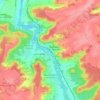 Carte topographique 91820, altitude, relief