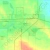 Carte topographique Town of Stettler, altitude, relief