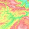Carte topographique 14110, altitude, relief