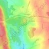 Carte topographique 55170, altitude, relief