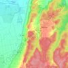 Carte topographique 87737, altitude, relief