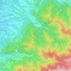 Carte topographique Soultzbourg, altitude, relief