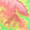 Carte topographique Montroty, altitude, relief