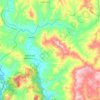 Carte topographique Tabouda, altitude, relief