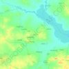Carte topographique Gomponsom, altitude, relief