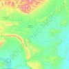 Carte topographique Caïdat de Tazarine, altitude, relief