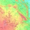 Carte topographique Annamayya, altitude, relief