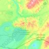 Carte topographique Охранная зона государственного природного биосферного заповедника «Даурский», altitude, relief