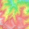 Carte topographique Mantet, altitude, relief