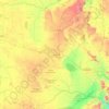 Carte topographique Singida, altitude, relief