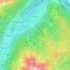 Carte topographique Mieders, altitude, relief