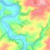 Carte topographique Weare Giffard, altitude, relief