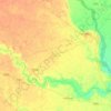 Carte topographique Farrukhabad, altitude, relief
