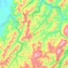 Carte topographique Otanche, altitude, relief