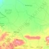 Carte topographique Tandjilé, altitude, relief