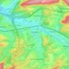 Carte topographique Ellhofen, altitude, relief