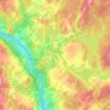 Carte topographique Val-Joli, altitude, relief