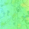 Carte topographique Dornheim, altitude, relief