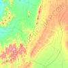 Carte topographique Tangarfa, altitude, relief
