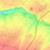 Carte topographique Vismes, altitude, relief