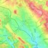 Carte topographique Lukavice, altitude, relief