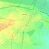 Carte topographique Arcot, altitude, relief