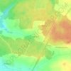 Carte topographique Будревичи, altitude, relief