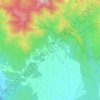 Carte topographique Cantallops, altitude, relief