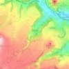 Carte topographique Ceyssac, altitude, relief
