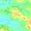 Carte topographique Doudrac, altitude, relief