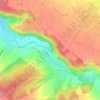 Carte topographique Liomer, altitude, relief