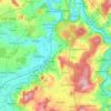 Carte topographique Felsberg, altitude, relief