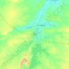 Carte topographique Assu, altitude, relief